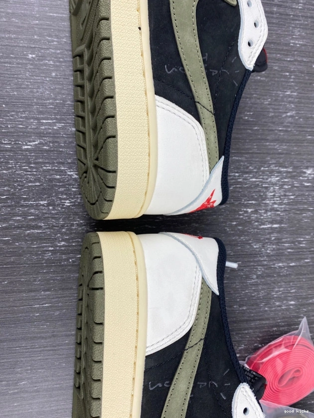 Cheap WMNS x OG Olive 1 Travis Air Scott Low DZ4137-106 Jordan 0715